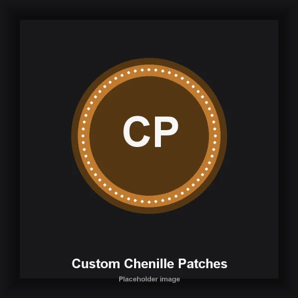 Placeholder product image for Custom Chenille Patches