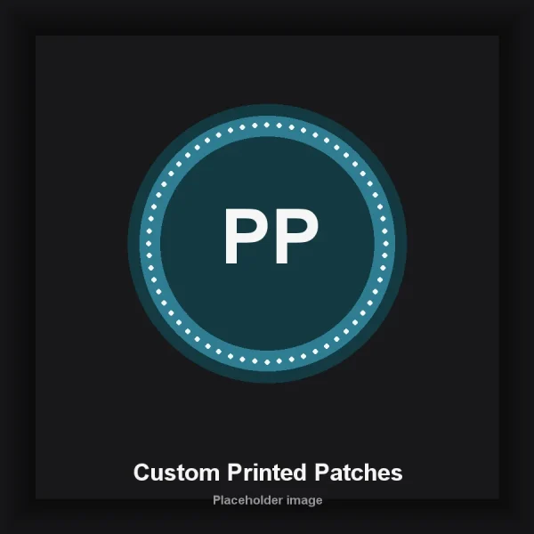 Placeholder product image for Custom Printed Patches