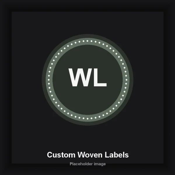 Placeholder product image for Custom Woven Labels