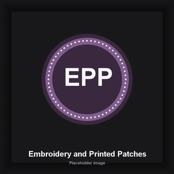 Placeholder product image for Embroidery and Printed Patches