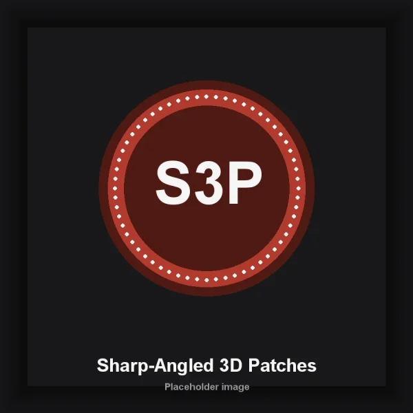 Placeholder product image for Sharp-Angled 3D Patches